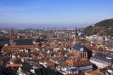 Blick über die Altstadt und das Neckartal
