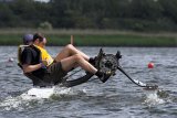 Einige Schnappschüsse der internationalen Waterbikemeisterschaft in Rostock Gehlsdorf vom 04.-07.06.2009.